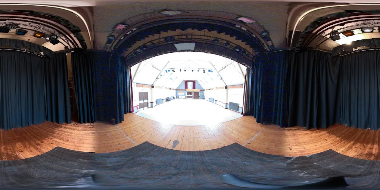 Main hall (backstage) panorama